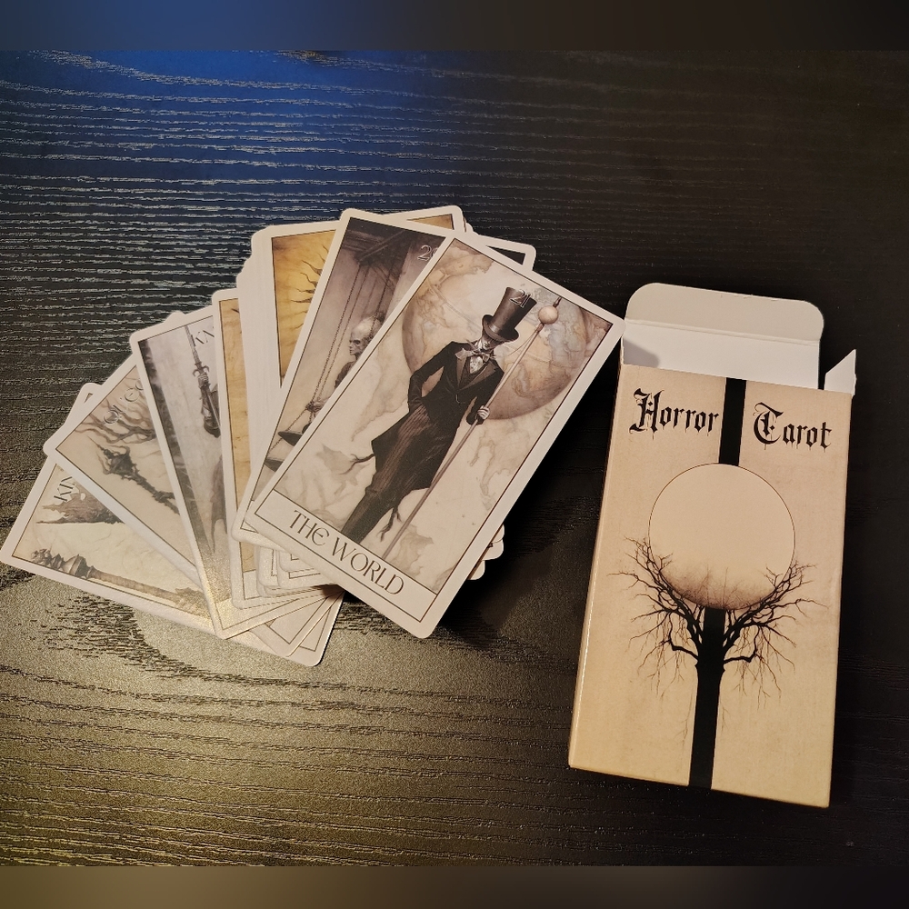 Horror Tarot Card Deck